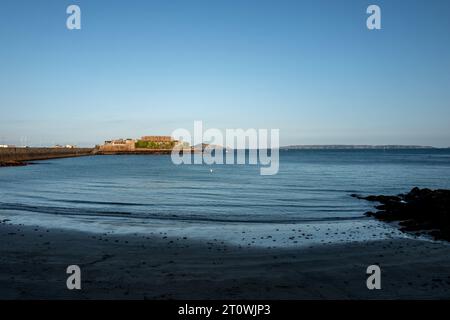 Guernsey, 6 ottobre 2023: Castello Cornet a St Peter Port Foto Stock