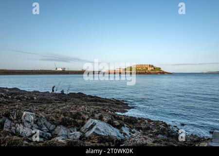 Guernsey, 6 ottobre 2023: Castello Cornet a St Peter Port Foto Stock