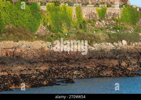 Guernsey, 6 ottobre 2023: Castello Cornet a St Peter Port Foto Stock