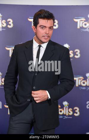 Roma, Italia. 9 ottobre 2023. Roma: Hotel The Hoxton Rome. Troll 3 rumors Photocall. Nella foto: Stash Credit: Independent Photo Agency/Alamy Live News Foto Stock