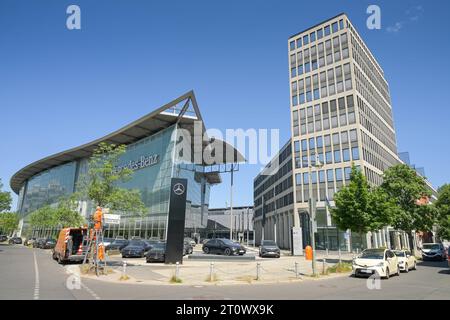 Autohaus Mercedes Benz, Salzufer, Charlottenburg, Charlottenburg-Wilmersdorf, Berlino, Deutschland *** didascalia locale ***, Berlino, Deutschland *** concessionaria di auto Mercedes Benz, Salzufer, Charlottenburg, Charlottenburg Wilmersdorf, Berlino, didascalia locale Germania, Berlino, Germania credito: Imago/Alamy Live News Foto Stock