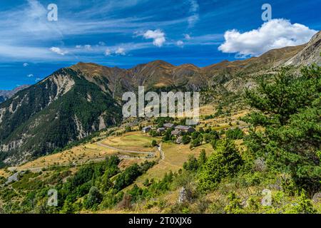 Nella valle di Ubayette, i resti di uno degli avamposti principali della linea Maginot sono perfettamente conservati Foto Stock