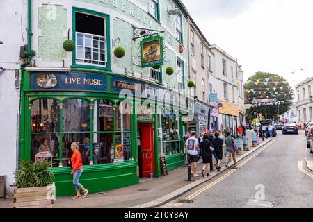 Finn mcouls pub tradizionale irlandese pub pubblico a Falmouth, Cornovaglia, Inghilterra, Regno Unito, 2023 Foto Stock