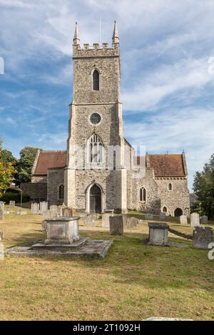 Chiesa di San Leonardo e cimitero di Hythe, Kent. Foto Stock