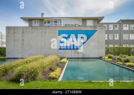 SAP Deutschland, Dietmar-Hopp-Allee, Walldorf, Baden-Württemberg, Deutschland *** SAP Germany, Dietmar Hopp Allee, Walldorf, Baden Württemberg, Germania Foto Stock