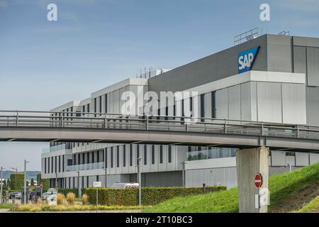 SAP Deutschland se Zentrale , Hasso-Plattner-Ring, Walldorf, Baden-Württemberg, Deutschland *** SAP Germany se Headquarters , Hasso Plattner Ring, Walldorf, Baden Württemberg, Germania Foto Stock