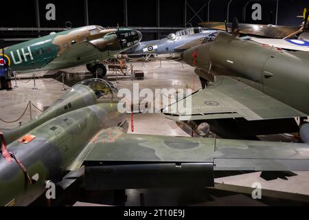 Aviation Hall, Museum of Transport and Technology, MOTAT, Auckland, North Island, nuova Zelanda Foto Stock