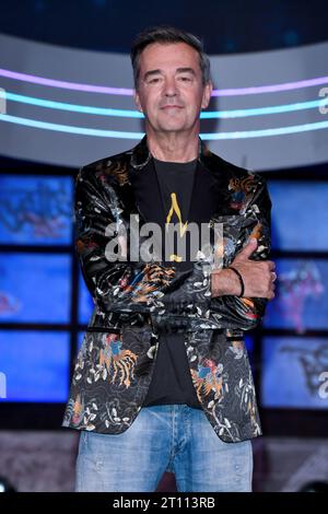 Milano, Italia. 6 ottobre 2023. Milano, presentazione del programma televisivo "GialappaShow" - Marcello Cesena Credit: Independent Photo Agency/Alamy Live News Foto Stock