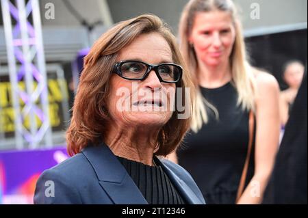 Royal Festival Hall, Londra, Regno Unito. 10 ottobre 2023. Bonnie Stoll partecipa al NYAD - 67° BFI London Film Festival 2023, Londra, Regno Unito credito: Vedi li/Picture Capital/Alamy Live News Foto Stock