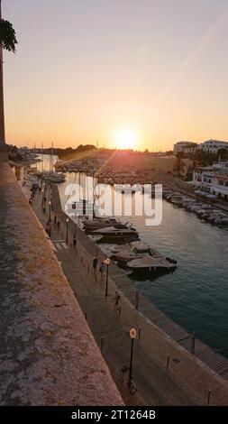 Menorca Spagna Cityimpression Foto Stock