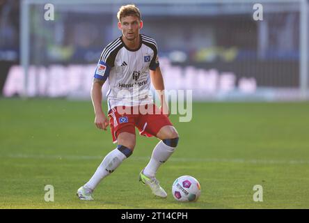 Firo: 09/22/2023 calcio: Calcio: 2° Bundesliga VFL Osnabruck - HSV Hamburg HSV Hamburg Hamburg Hamburg 2:1 Moritz Heyer, azione individuale, HSV Hamburg Hamburg Foto Stock