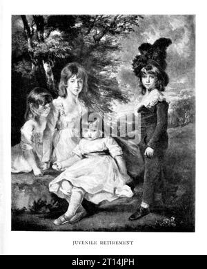 Ritiro giovanile dal libro ' Jane Austen and Her Times' di Mitton, G. E. (Geraldine Edith); Austen, Jane, 1775-1817 data di pubblicazione 1905 PublisherLondon, Methuen e co Foto Stock