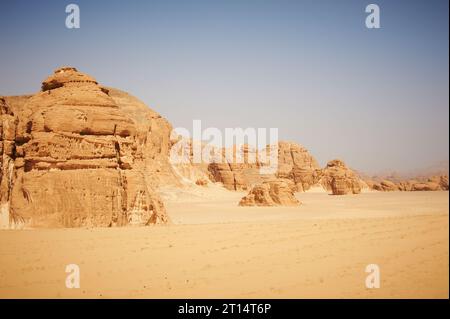 Incredibile White Canyon sulla Penisola del Sinai, Egitto Foto Stock