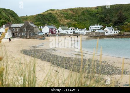 Porthdinllaen talvolta chiamato Porth Dinllaen è un piccolo villaggio costiero sulla penisola di Llyn Foto Stock