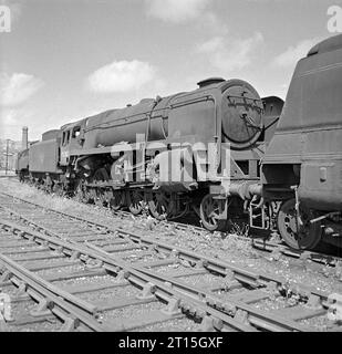 92029 al cantiere di rottami Barry e loco. 24 luglio 1966. Foto Stock