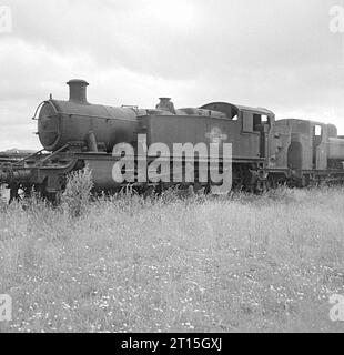 92029 al cantiere di rottami Barry e loco. 24 luglio 1966. Foto Stock