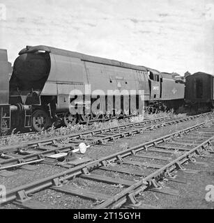 92029 al cantiere di rottami Barry e loco. 24 luglio 1966. Foto Stock