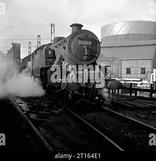 92163 e altri a Birkenhead loco 2 febbraio 1967. Foto Stock