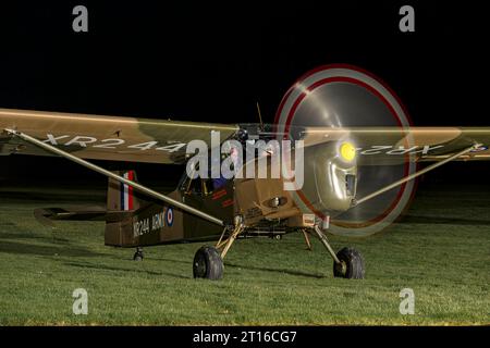 Auster AOP9, veterano dell'esercito britannico Foto Stock