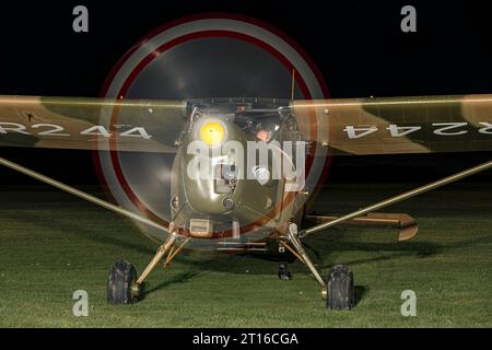 Auster AOP9, veterano dell'esercito britannico Foto Stock