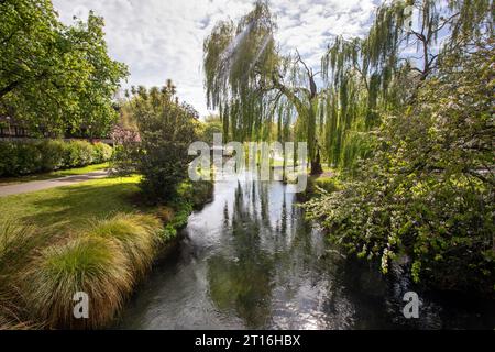 Immagine di Tim Cuff. 6 novembre 2023. Vista sulla città di Christchurch, nuova Zelanda. Foto Stock