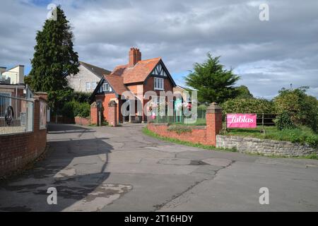 Fablas Ice cream and Cafe Penarth South Wales UK Foto Stock