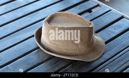 Foto Boss of the Plains di piccole dimensioni, cappello da cowboy fatto a mano, in velluto, Asia Indonesia Foto Stock