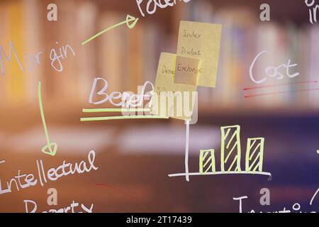 Analisi accurata della situazione attuale per un futuro di successo che può aiutare con il marketing Foto Stock