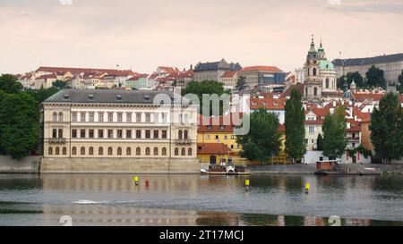 Vista sulla Vecchia Praga, Repubblica Ceca Foto Stock