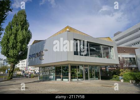 Inforadio, RBB, Masurenalle, Charlottenburg, Charlottenburg-Wilmersdorf, Berlino, Deutschland Foto Stock