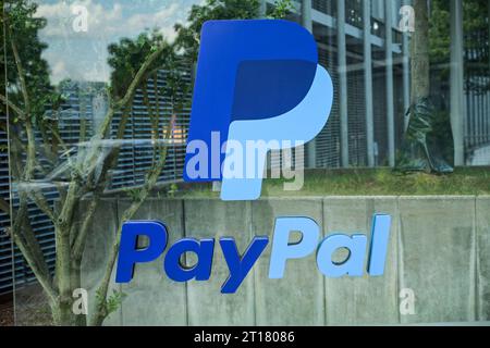 Paypal, Verwaltung, Europarc Dreilinden, Kleinmachnow, Brandenburg Foto Stock
