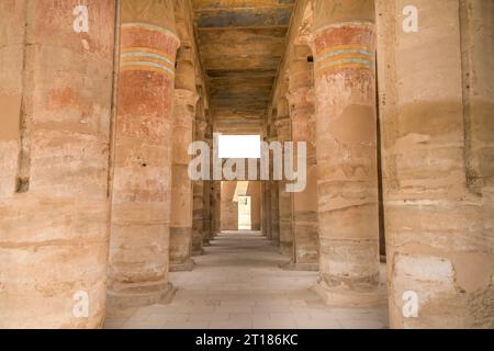 Tempel Thutmosis III., Karnak-Tempel, Karnak, Ägypten Foto Stock