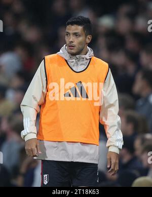 Raul Jimenez di Fulham. - Fulham contro Tottenham Hotspur, EFL Cup, Carabao Cup, 2° turno, Craven Cottage Stadium, Londra, Regno Unito - 29 agosto 2023 solo per uso editoriale - si applicano le restrizioni DataCo Foto Stock
