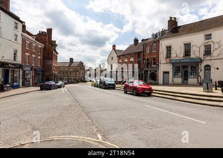 Wirksworth, Derbyshire, Peak District, Regno Unito, Inghilterra, Wirksworth Town, Wirksworth UK, Wirksworth Derbyshire, Wirksworth England, Town, città, Foto Stock
