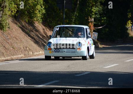 Pesaro , Italia - 06 ott 2023 : autobianchi edizione 112, gara di sprint A san bartolo pesaro Foto Stock