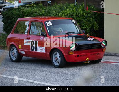 Pesaro , Italia - 06 ott 2023 : autobianchi edizione 112, gara di sprint A san bartolo pesaro Foto Stock