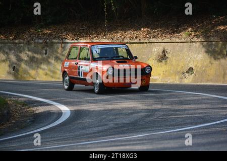 Pesaro , Italia - 06 ott 2023 : autobianchi edizione 112, gara di sprint A san bartolo pesaro Foto Stock