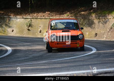 Pesaro , Italia - 06 ott 2023 : autobianchi edizione 112, gara di sprint A san bartolo pesaro Foto Stock