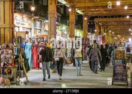 Alter Souk, Markt, Assuan, Ägypten Foto Stock