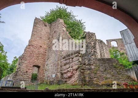 Burg, Wertheim, Baden-Württemberg, Deutschland Foto Stock