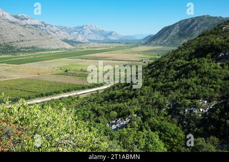 Popovo Polje è un campo carsico in Bosnia ed Erzegovina Foto Stock