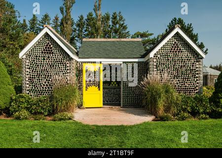 Casa a sei fronti le Bottle Houses   Cape-Egmont, Isola del Principe Edoardo, CAN Foto Stock