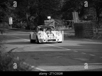 Pesaro , Italia - 06 ottobre 2023 : Porsche carrera sr Edition, gara sprint a san bartolo pesaro Foto Stock