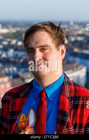 Frederic Schwilger (Autor) Buchvorstellung „Toxic Man“ im The Paris Club im Hotel 25hours +++ NUR für REDAKTIONELLE VERWENDUNG +++ Foto Stock