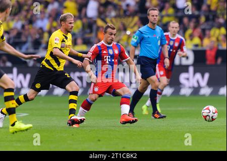 Xherdan Shaqiri (11 - FC Bayern Muenchen) Fussball DFL Supercup a Dortmund, Deutschland AM 13.08.2014 Foto Stock