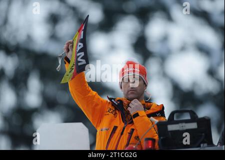 Skisprung Welt Cup a Willingen, Deutschland AM 31.01.2014 Foto Stock