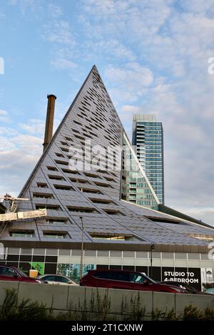 Far West Midtown Manhattan vicino al fiume Hudson Foto Stock