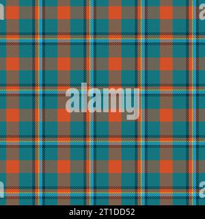 Design vettoriale piatto con motivo a quadri natalizio Illustrazione Vettoriale