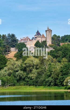 Blanzy (Francia centro-orientale): Il castello di Plessis vicino a Montceau les Mines Foto Stock