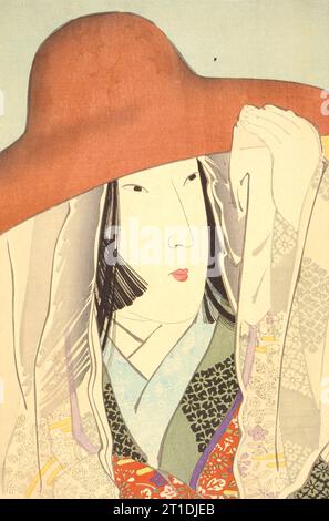 Lady sei Shonagon (immagine 2 di 3), 1896. Dai modelli antichi. Foto Stock